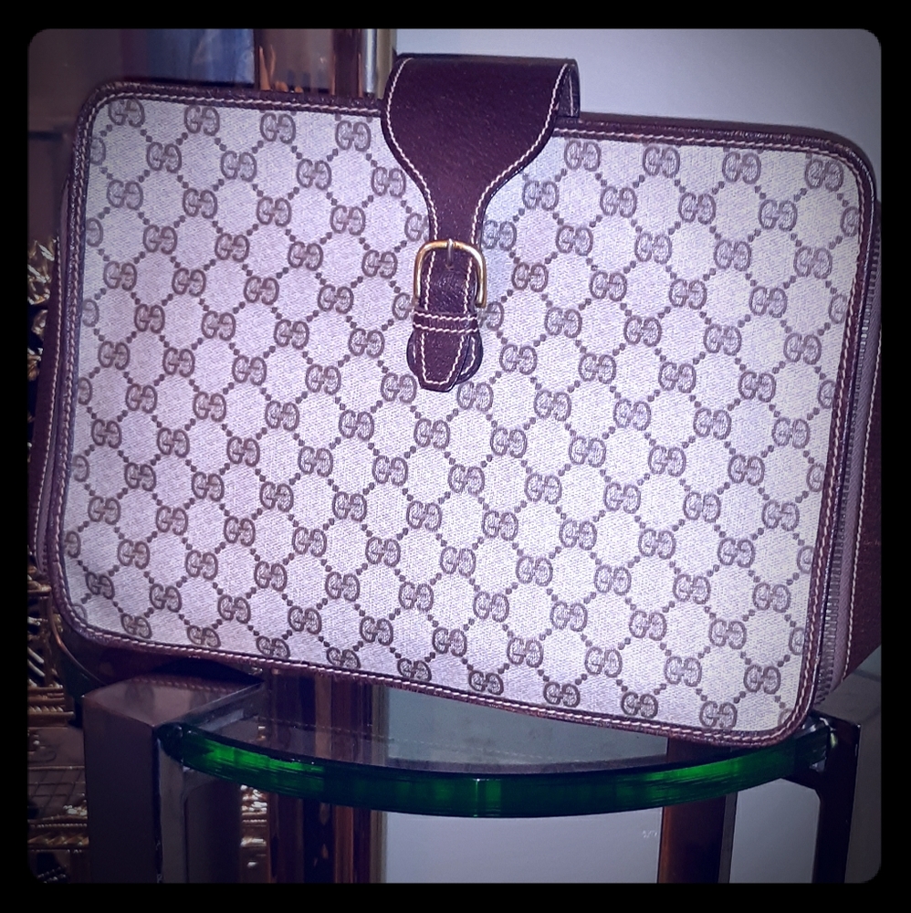 Gucci Clutch - 10 inches wide and 7.5 inches in height.